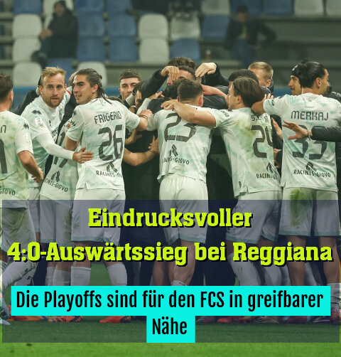 Die Playoffs sind für den FCS in greifbarer Nähe
