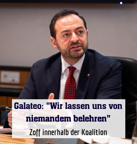 Zoff innerhalb der Koalition