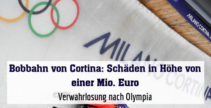 Verwahrlosung nach Olympia