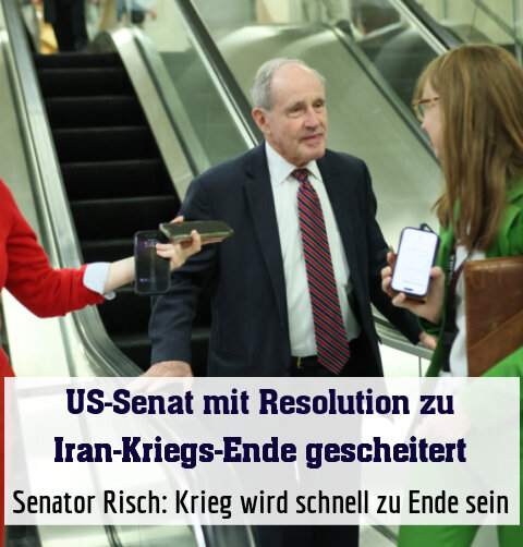 Senator Risch: Krieg wird schnell zu Ende sein