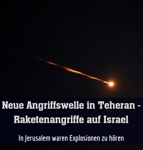 In Jerusalem waren Explosionen zu hören
