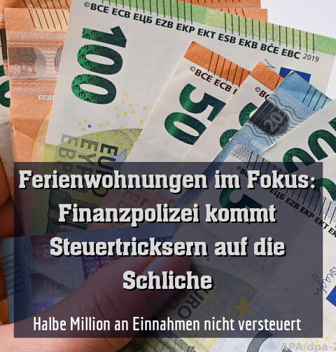 Halbe Million an Einnahmen nicht versteuert