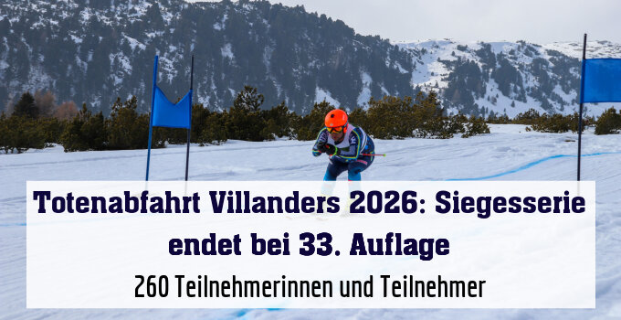 260 Teilnehmerinnen und Teilnehmer