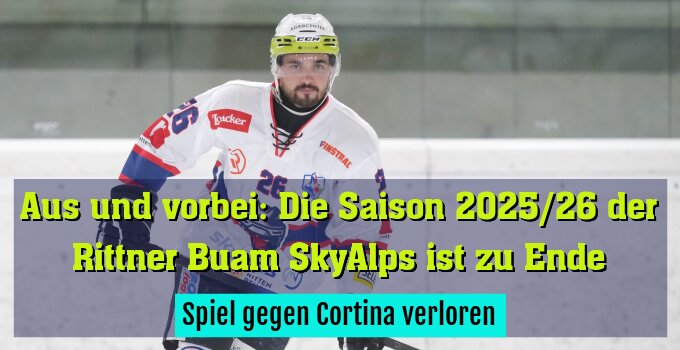 Spiel gegen Cortina verloren