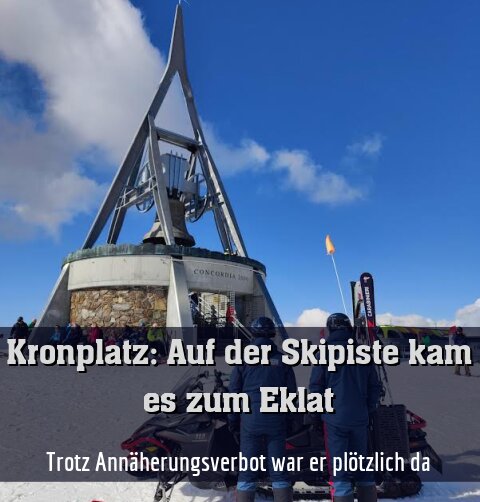 Trotz Annäherungsverbot war er plötzlich da