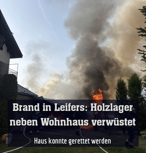 Haus konnte gerettet werden