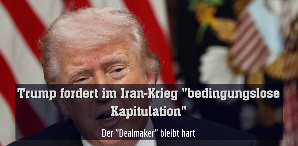 Trump strebt kein Abkommen mit dem Iran an