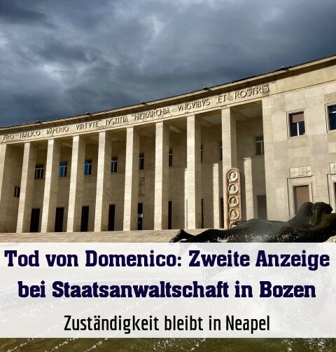 Zuständigkeit bleibt in Neapel