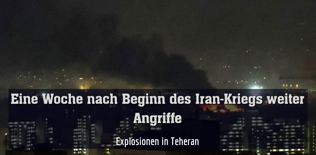 Explosionen in Teheran