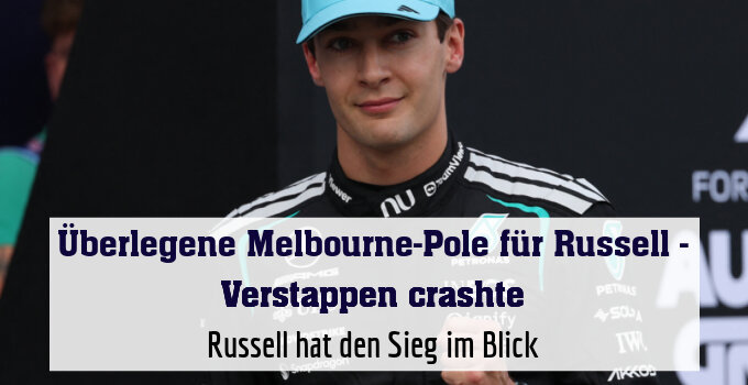Russell konnte zufrieden sein