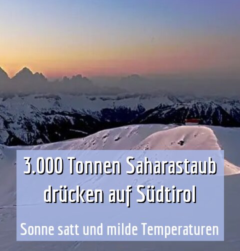 Sonne satt und milde Temperaturen