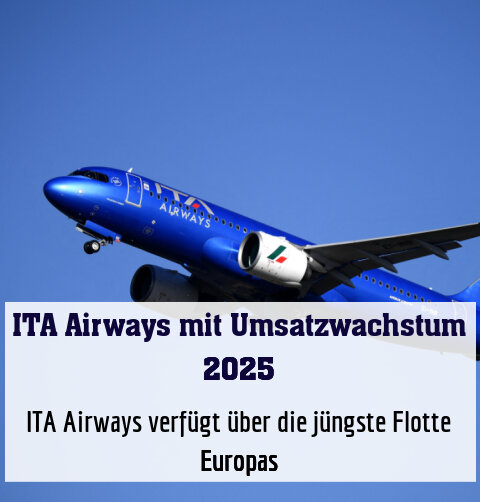 ITA Airways verfügt über die jüngste Flotte Europas