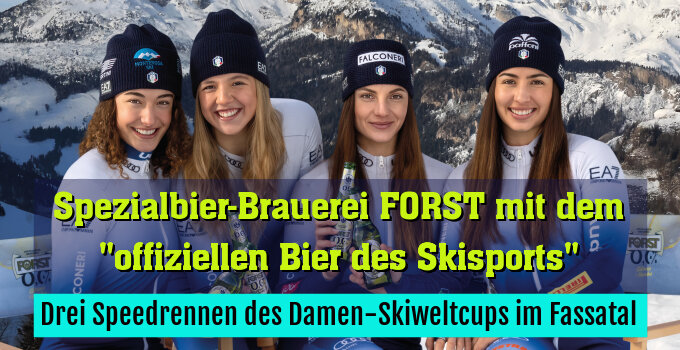 Drei Speedrennen des Damen-Skiweltcups im Fassatal