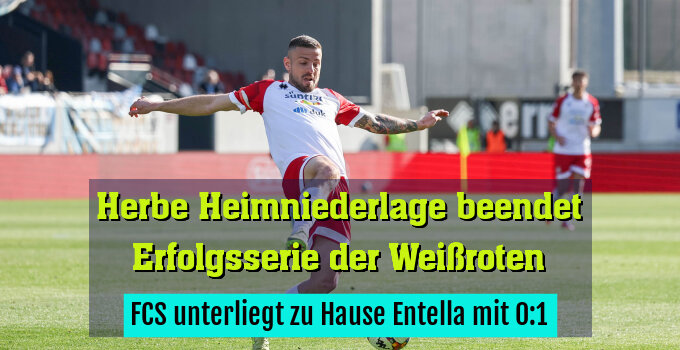 FCS unterliegt zu Hause Entella mit 0:1