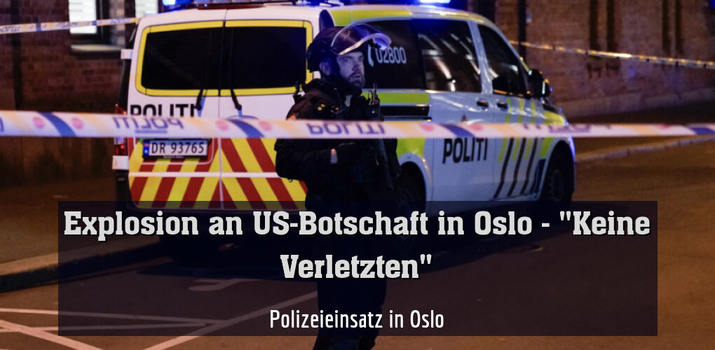 Polizeieinsatz in Oslo