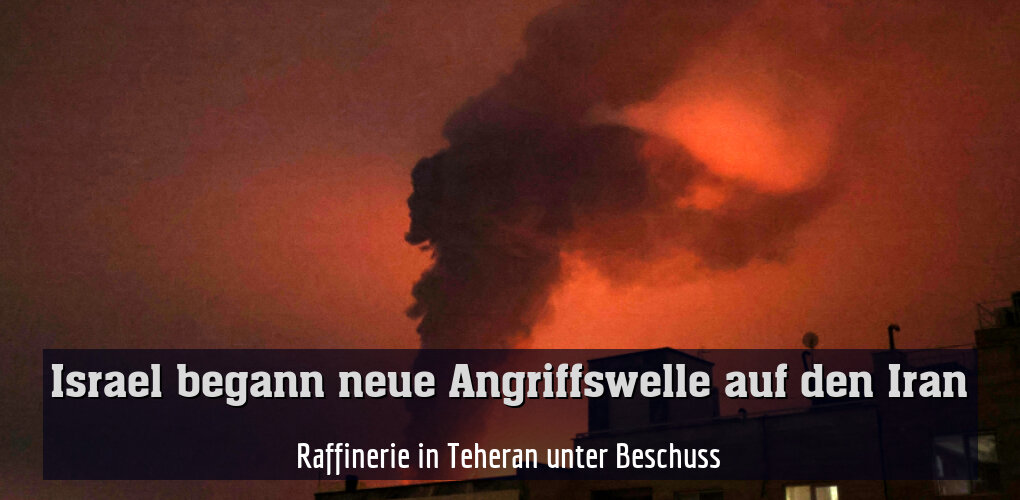 Raffinerie in Teheran unter Beschuss