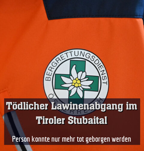 Person konnte nur mehr tot geborgen werden