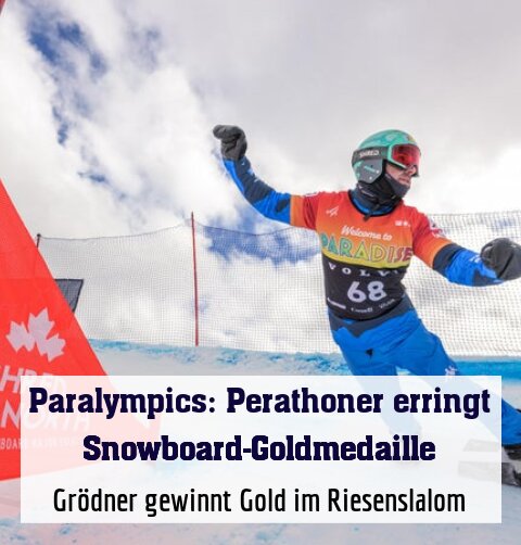 Grödner gewinnt Gold im Riesenslalom