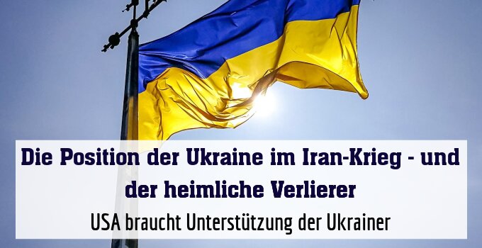 USA braucht Unterstützung der Ukrainer