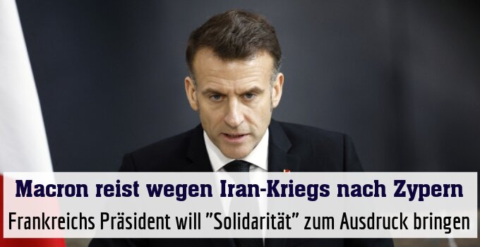 Frankreichs Präsident will "Solidarität" zum Ausdruck bringen