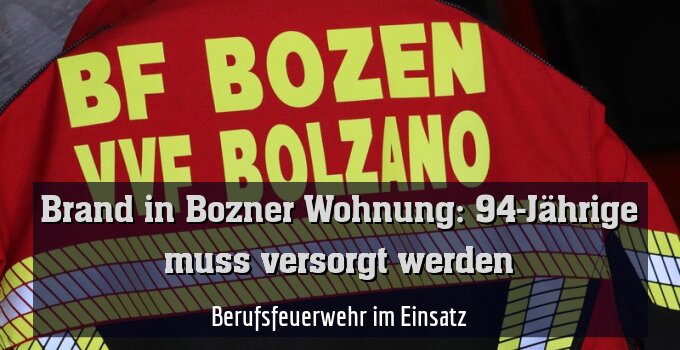 Berufsfeuerwehr im Einsatz