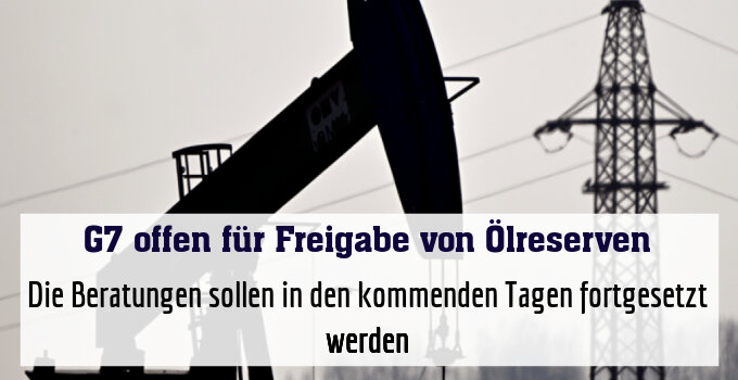 Die Beratungen sollen in den kommenden Tagen fortgesetzt werden