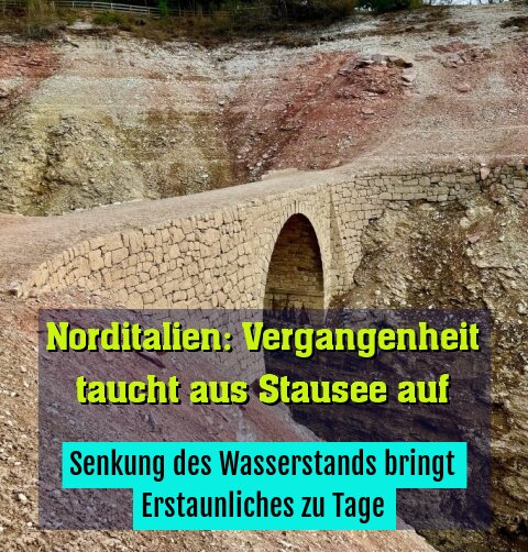 Senkung des Wasserstands bringt Erstaunliches zu Tage