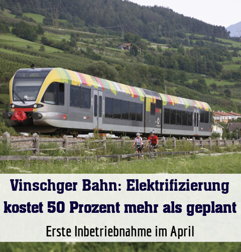 Erste Inbetriebnahme im April
