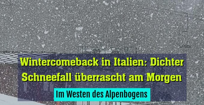 Im Westen des Alpenbogens