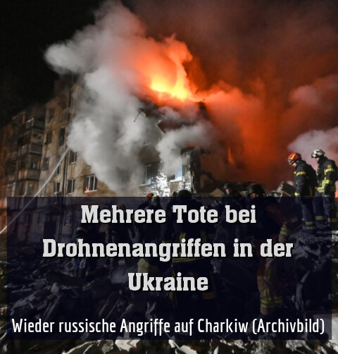 Wieder russische Angriffe auf Charkiw (Archivbild)