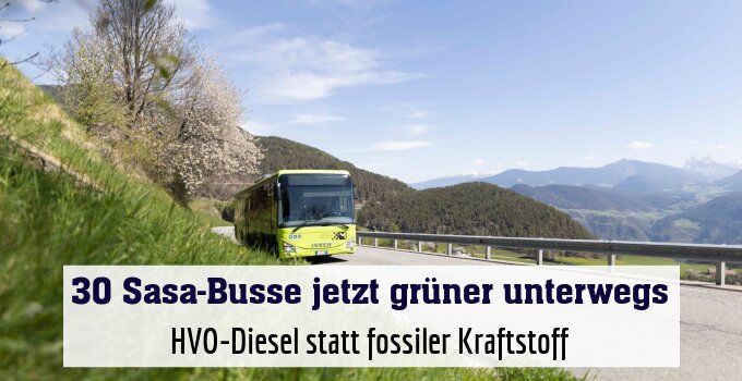 HVO-Diesel statt fossiler Kraftstoff