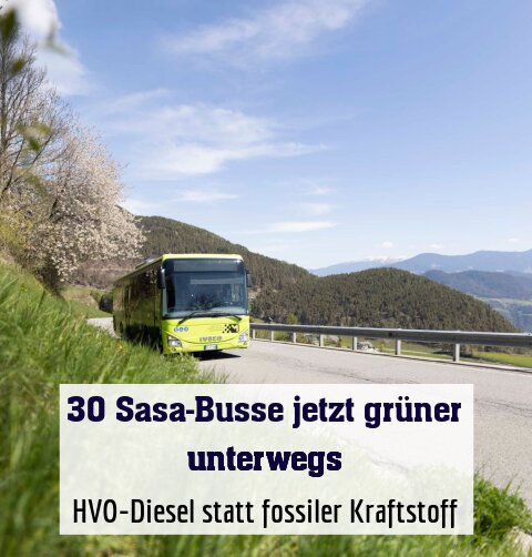 HVO-Diesel statt fossiler Kraftstoff
