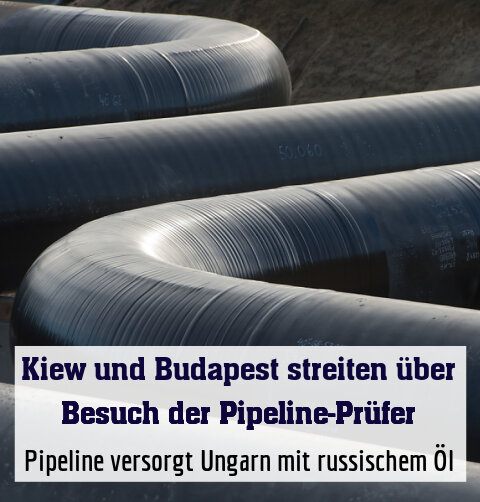 Pipeline versorgt Ungarn mit russischem Öl