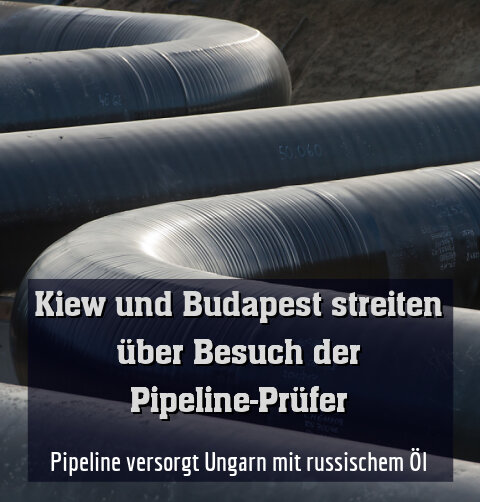 Pipeline versorgt Ungarn mit russischem Öl