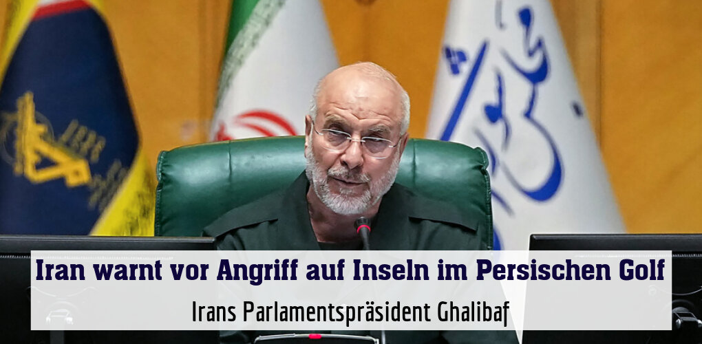Irans Parlamentspräsident Ghalibaf