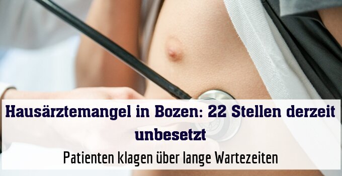 Patienten klagen über lange Wartezeiten
