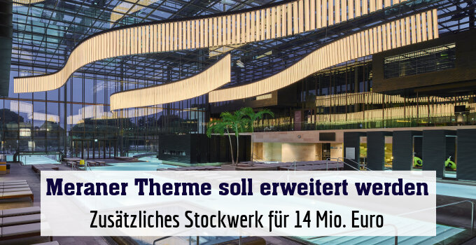 Zusätzliches Stockwerk für 14 Mio. Euro