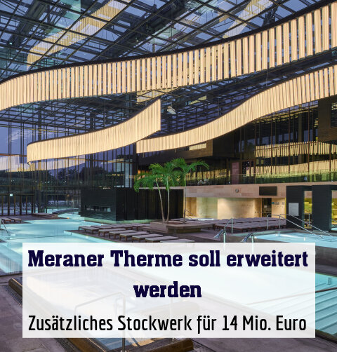 Zusätzliches Stockwerk für 14 Mio. Euro