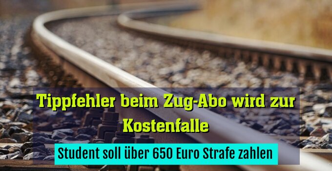 Student soll über 650 Euro Strafe zahlen