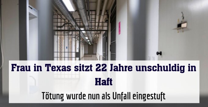 Frau glaubte, im Gefängnis sterben zu müssen