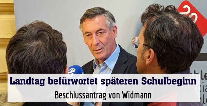 Beschlussantrag von Widmann