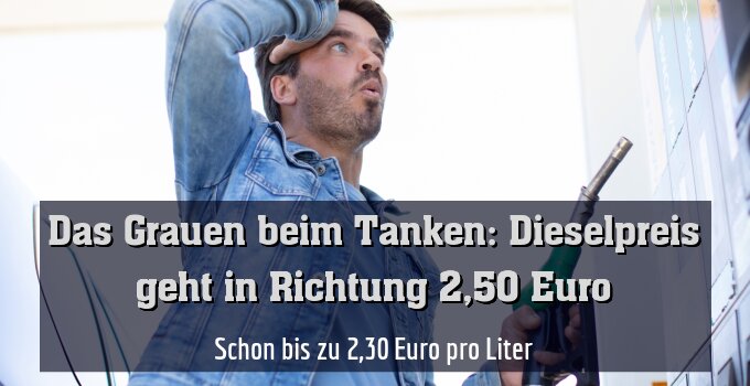Schon bis zu 2,30 Euro pro Liter