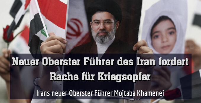 Irans neuer Oberster Führer Mojtaba Khamenei