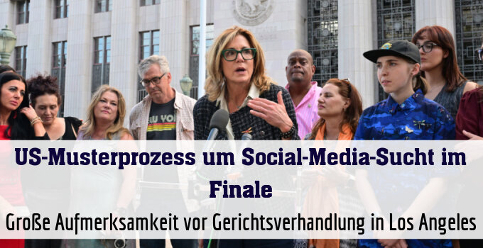 Große Aufmerksamkeit vor Gerichtsverhandlung in Los Angeles