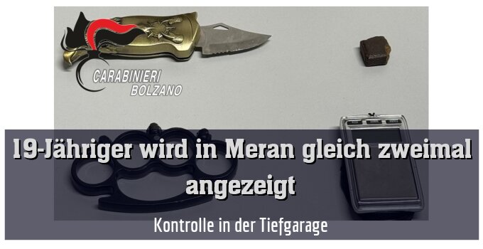 Kontrolle in der Tiefgarage