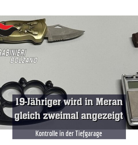 Kontrolle in der Tiefgarage