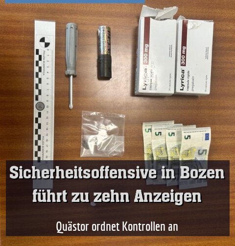 Quästor ordnet Kontrollen an