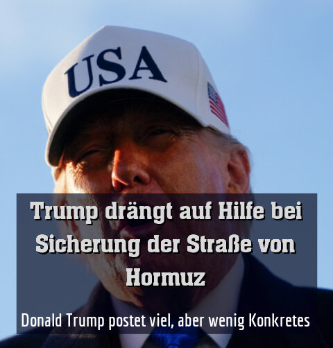 Donald Trump postet viel, aber wenig Konkretes