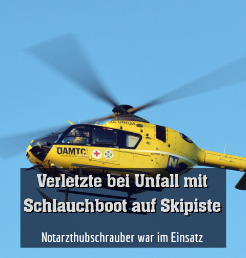 Notarzthubschrauber war im Einsatz