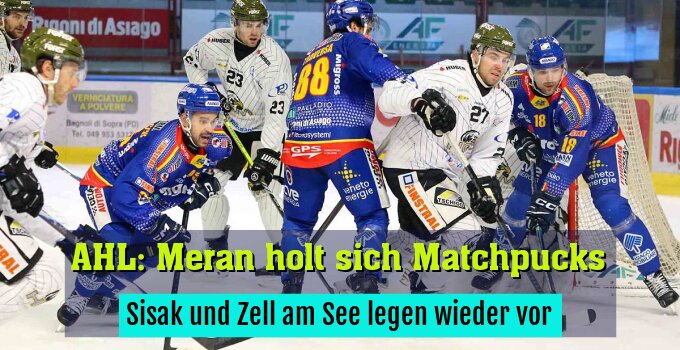 Sisak und Zell am See legen wieder vor